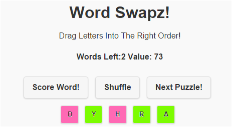 scrambled word solver hyena